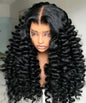 13x4 HD Loose Deep Wave Lace Front Wig Natural Black