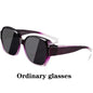 Round Polarized Sunglasses for Prescription Glasses