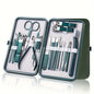 Stainless Steel Nail Care Kit with Travel Case