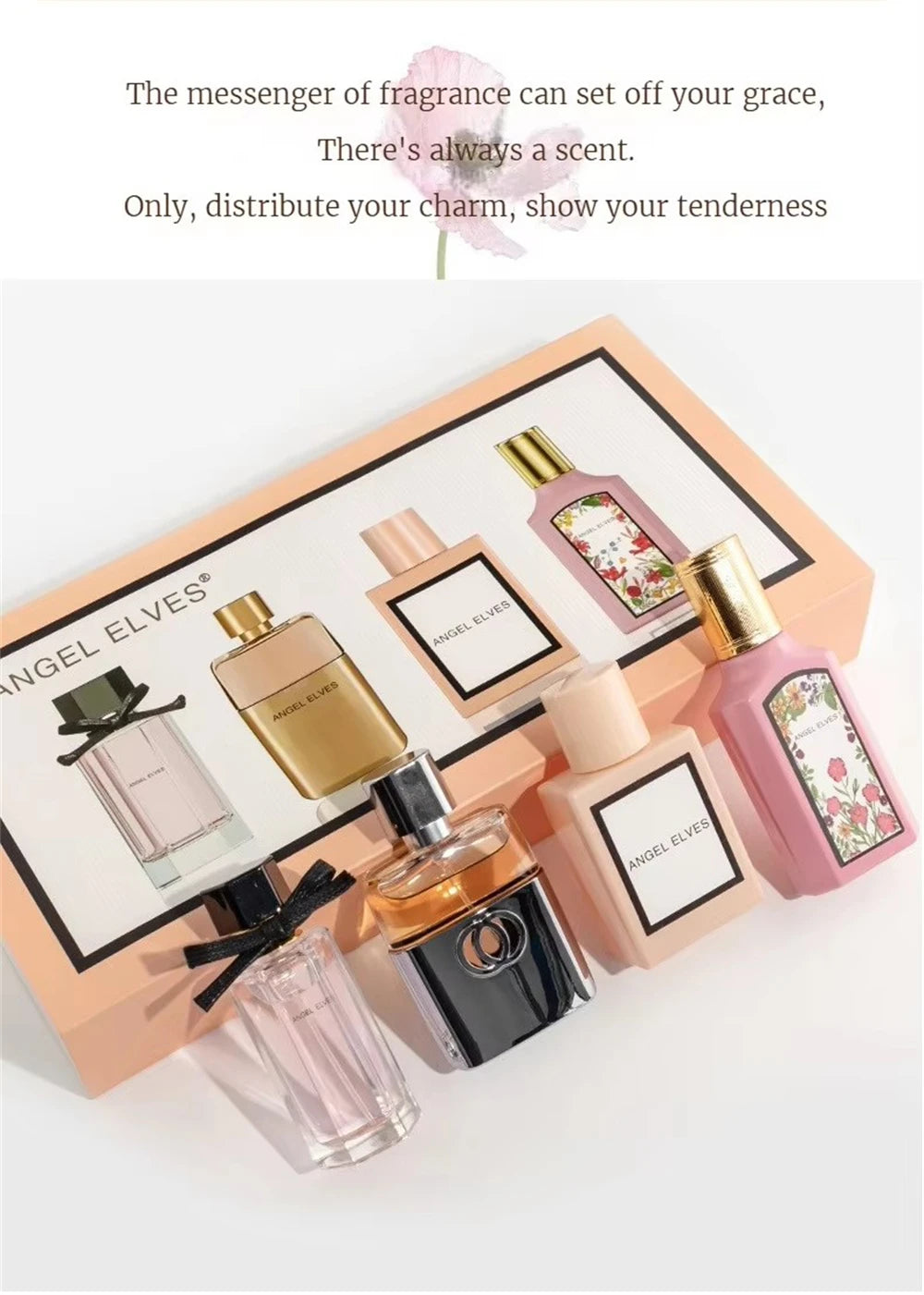 Floral Scent Spray Perfume for Women 120ml Gift Set