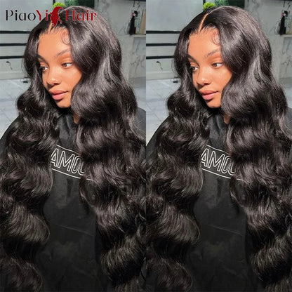 13X6 HD Lace Frontal Body Wave Human Hair Bundles