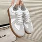 Women Lace-Up Casual Sneakers Breathable Tennis Shoes