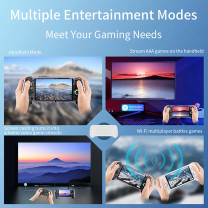 ANBERNIC RG557 Retro Handheld Game Console 5.48 Inch AMOLED