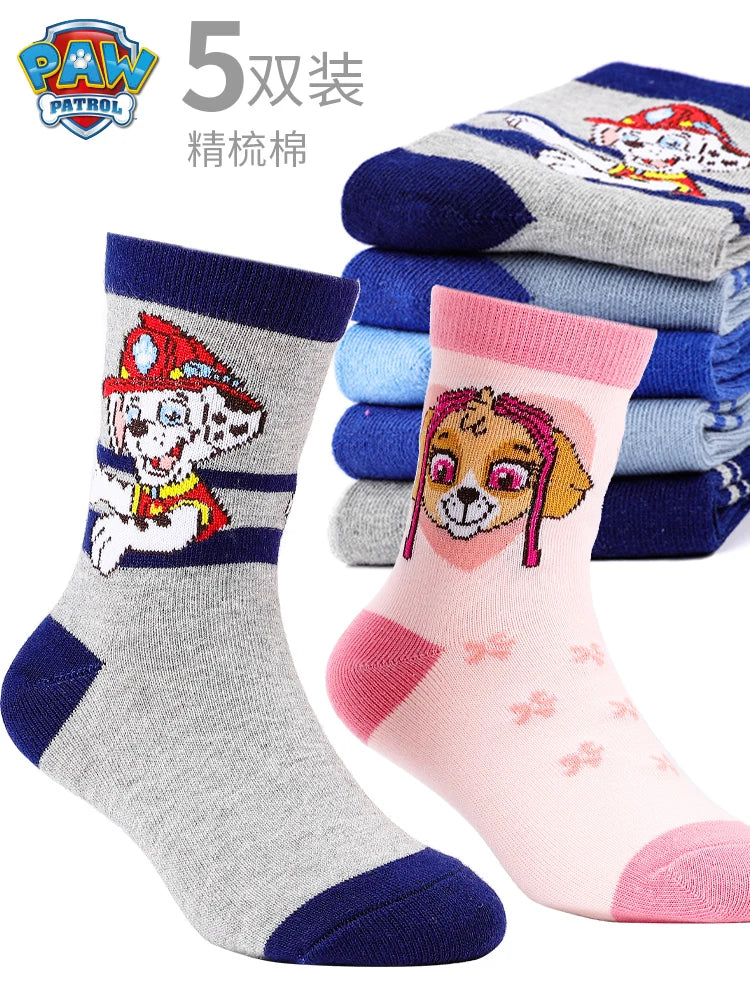 Genuine Paw Patrol Cartoon Socks for Kids