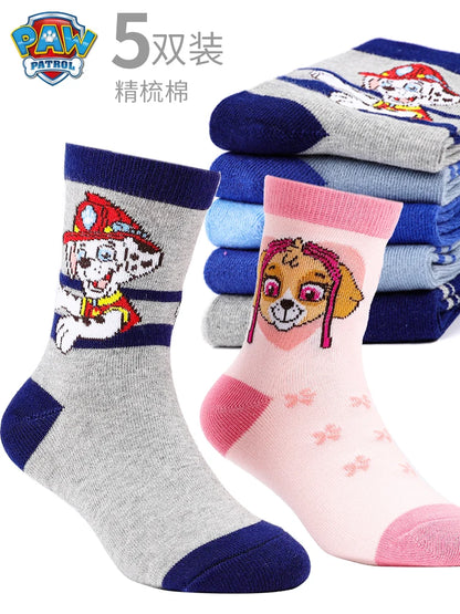 Genuine Paw Patrol Cartoon Socks for Kids