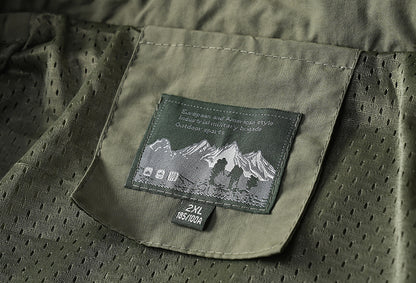 Men's Tactical Waterproof Windbreaker Jacket