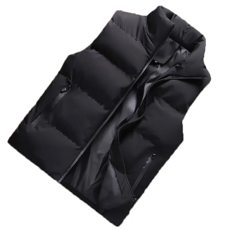Men's Thick Windproof Sleeveless Vest Jacket