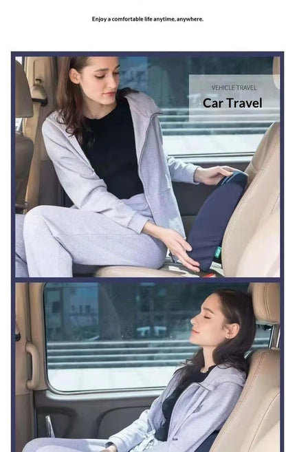 Memory Foam Lumbar Cushion for Office and Car Support