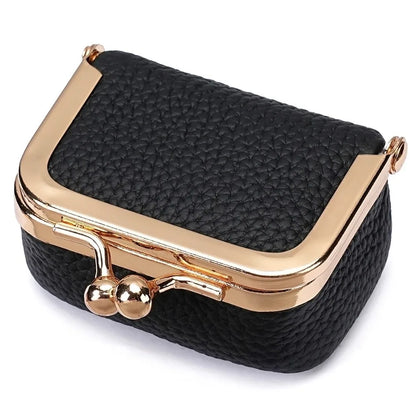 Genuine Leather Coin Purse Mini Small Item Bag