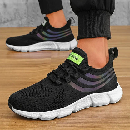 Men's Breathable Platform Running Sneakers