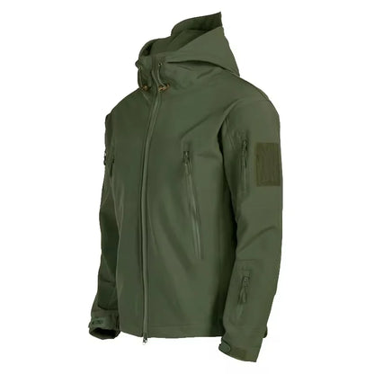 Military Soft Shell Jacket Men Tactical Waterproof