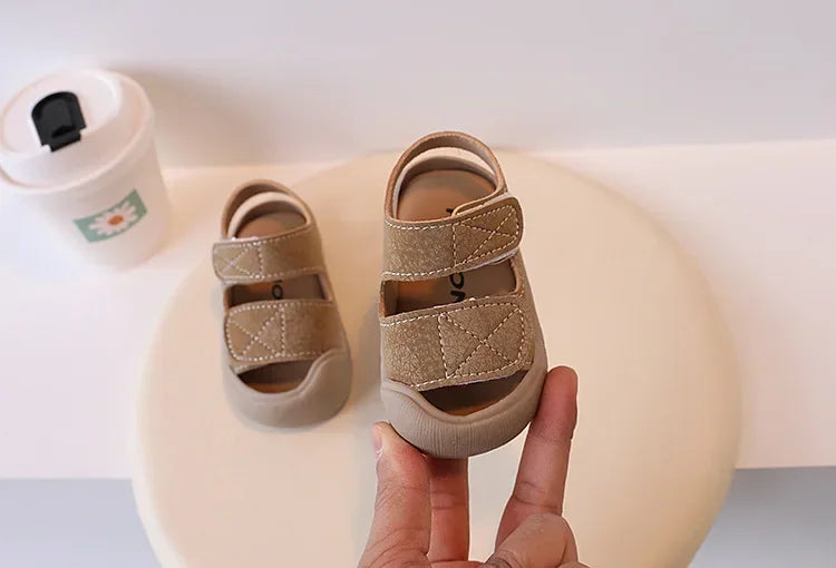 Baby Sandals for Boys Ages 1-3 Soft Bottom Breathable