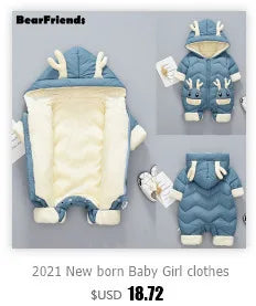 Winter Down Jacket for Boys and Girls Thicken Snowsuit