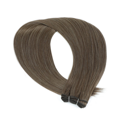 30 Inch Bone Straight Synthetic Hair Bundles Piano Blonde Ombre