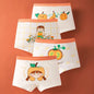 Summer Girl Cartoon Cotton Boyshorts Underwear Set