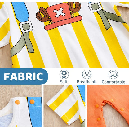 Cotton Anime Role Play Baby Jumpsuit for Summer