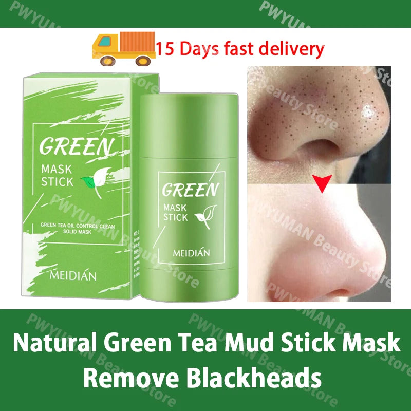 Green Tea Solid Mask for Acne and Blackhead Removal