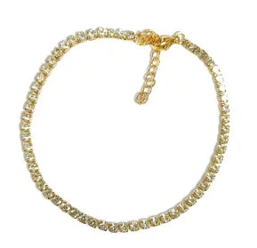 Gold Stainless Steel Bohemian Personalized Anklet