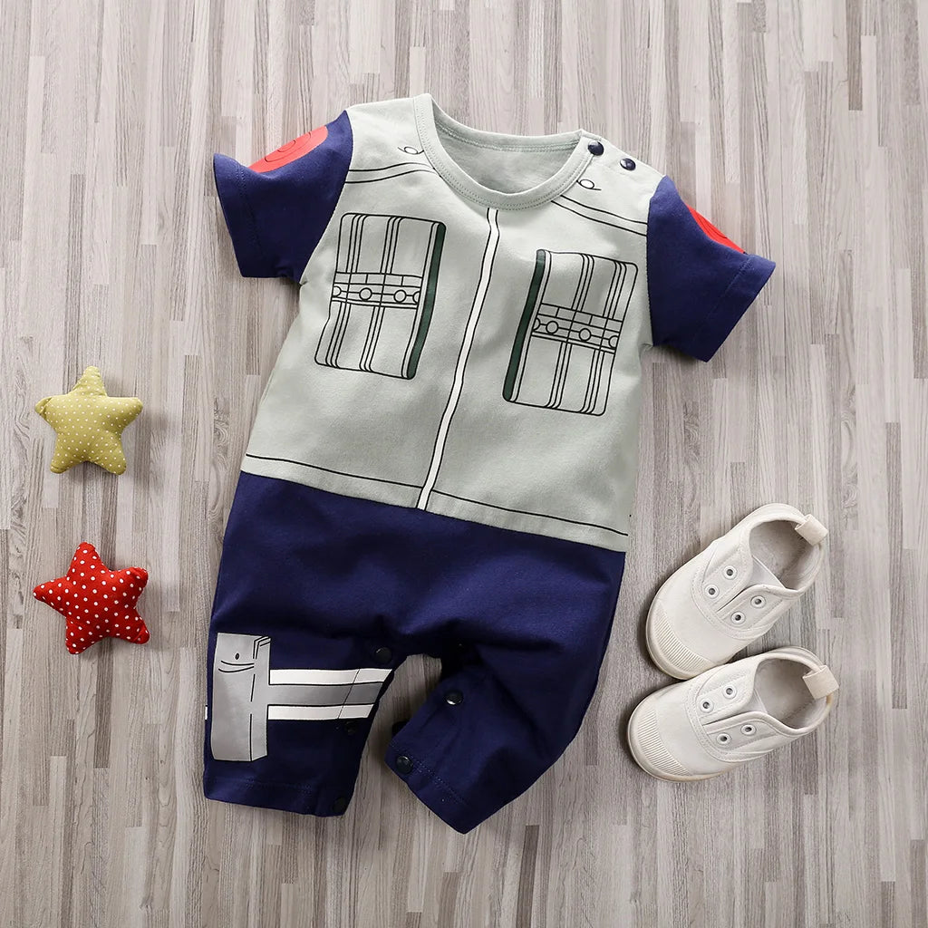 Cotton Anime Role Play Baby Jumpsuit for Summer
