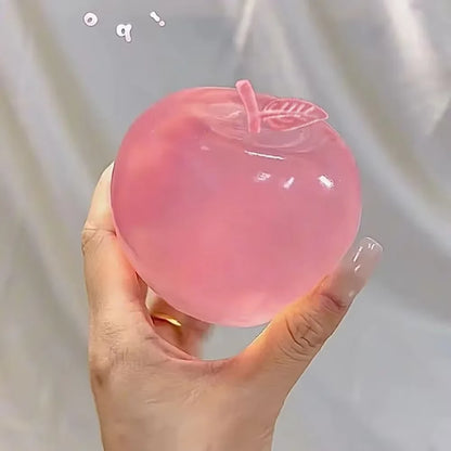 Squishy Green Apple Stress Ball Soft Fidget Toy