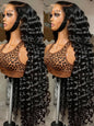 Loose Deep Wave 360 Full Lace Front Human Hair Wig 30 Inch