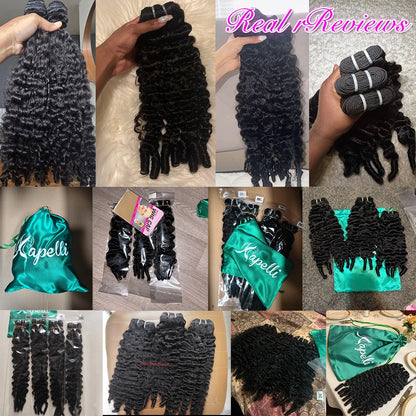 30 Inch 15A Burmese Curly Human Hair Bundles