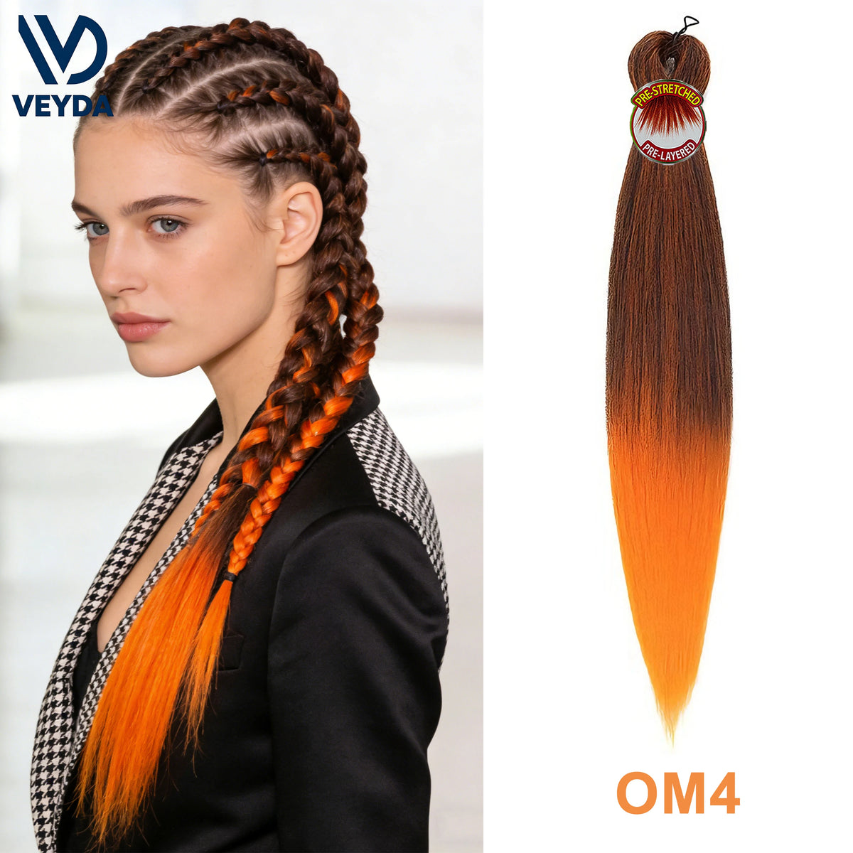 26 Inch Kanekalon Jumbo Box Crochet Hair Extensions