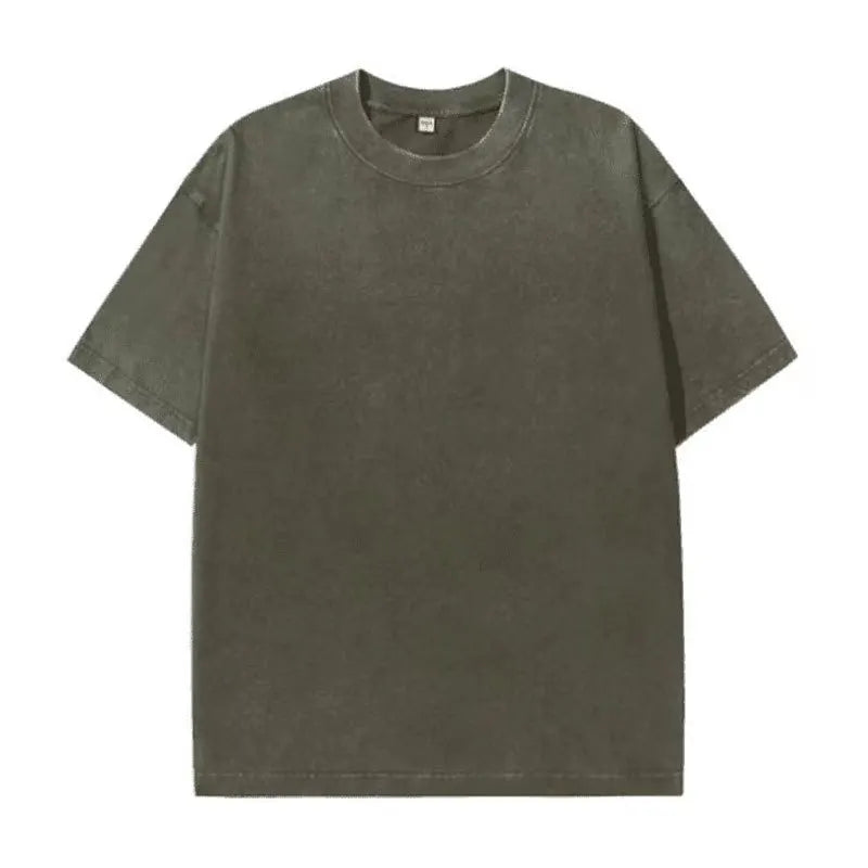 Vintage Cotton Short Sleeve T-Shirt for Women