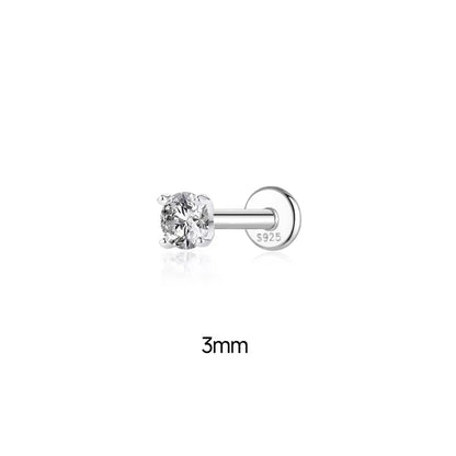 Canner Moissanite Stud Earrings 925 Sterling Silver