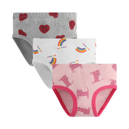Children's Girls Cotton Unicorn Print Panties