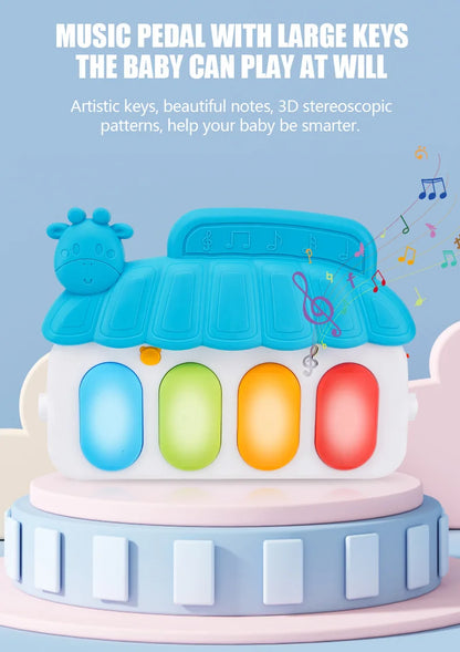 Baby Fitness Stand Music Play Gym Activity Toy