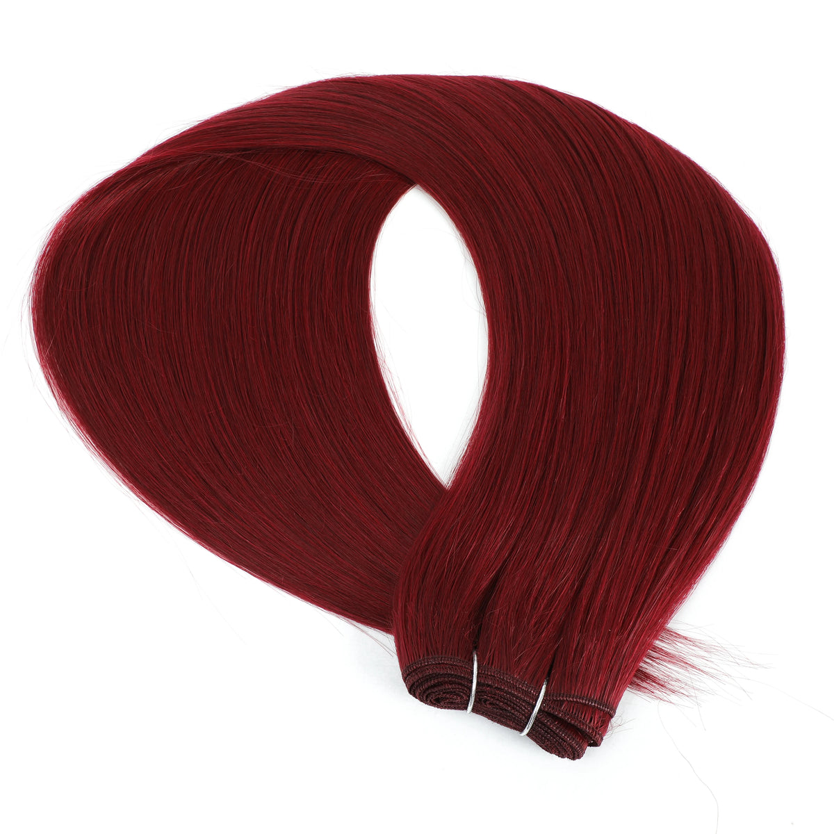 30 Inch Bone Straight Synthetic Hair Bundles Piano Blonde Ombre