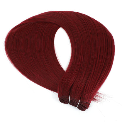 30 Inch Bone Straight Synthetic Hair Bundles Piano Blonde Ombre