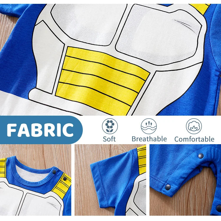 Cotton Anime Role Play Baby Jumpsuit for Summer