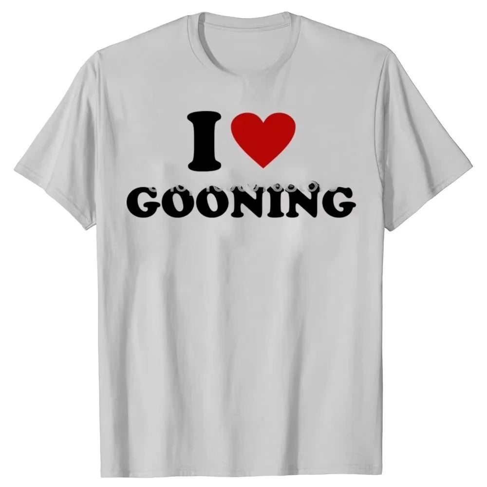 Funny Gooning Graphic T-Shirt for Women