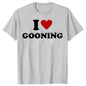 Funny Gooning Graphic T-Shirt for Women