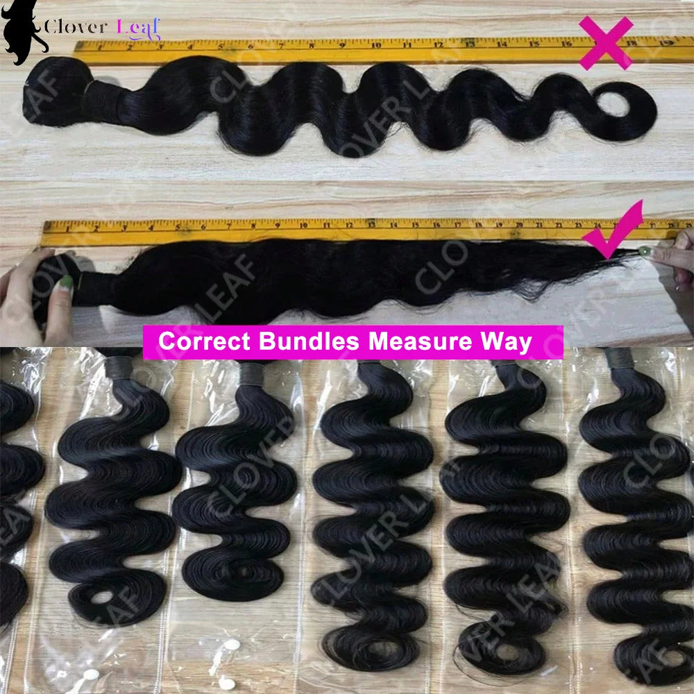 24 Inch Body Wave Brazilian Raw Hair Bundles