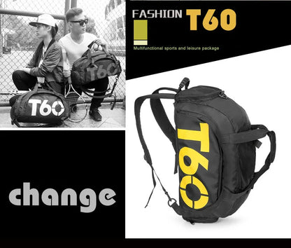 Waterproof Nylon Gym Bag for Fitness and Travel