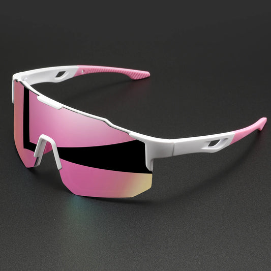 Oversized Sports Sunglasses with UV400 Protection