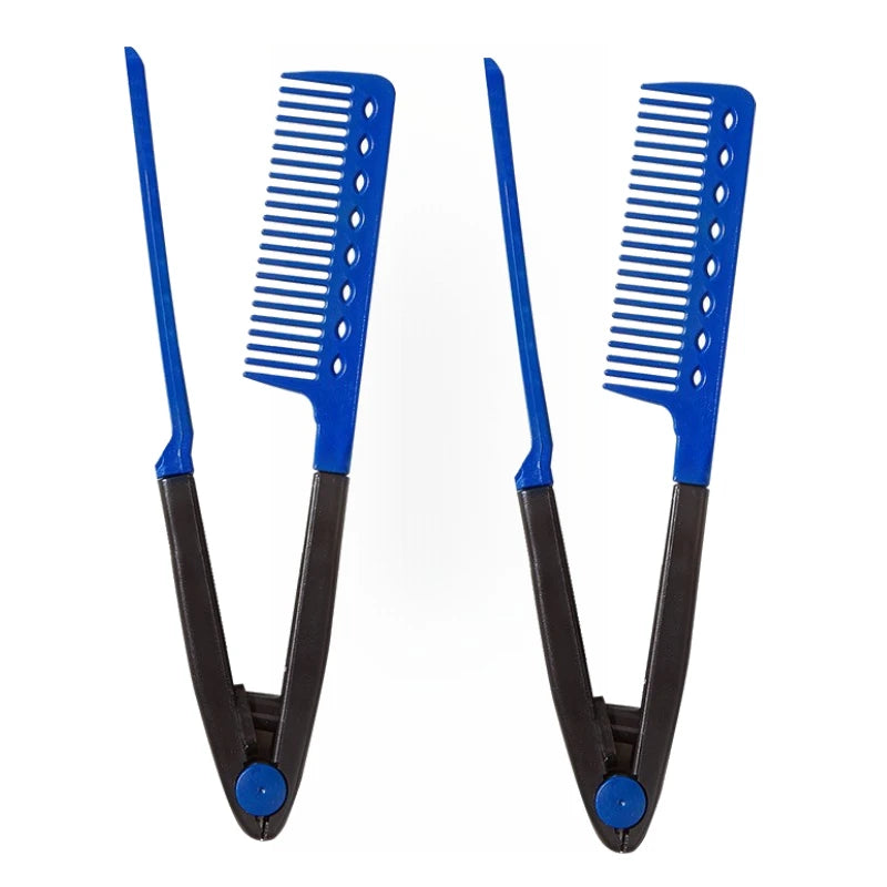 WANMEI Shaped Plastic Hair Detangling Comb
