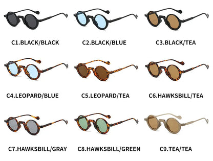 Retro Round Sunglasses for Casual Travel