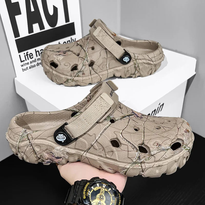 Men's Lightweight EVA Flip Flop Sandals for Casual Use