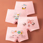 Summer Girl Cartoon Cotton Boyshorts Underwear Set