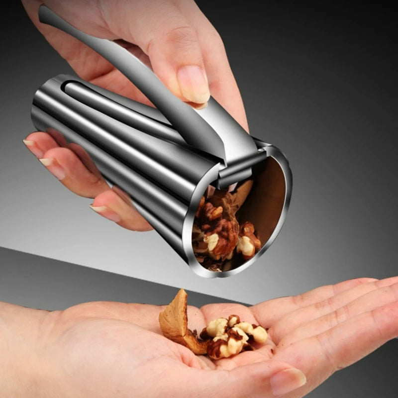 Nutcracker Tool for Cracking Hazelnuts and Walnuts