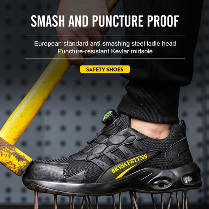 Men's Steel Toe Safety Shoes with Air Cushion