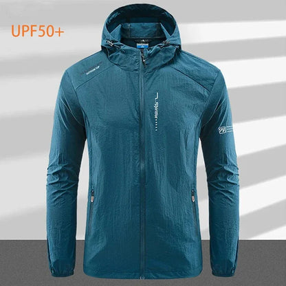 Men's UV Protection Quick Dry Windbreaker Jacket