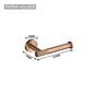 Brushed Rose Gold Metal Bath Hardware Set