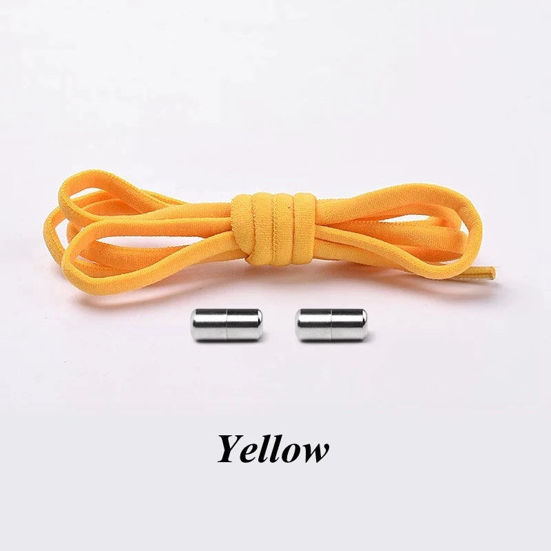 Round Elastic No Tie Shoelaces for Kids and Adults