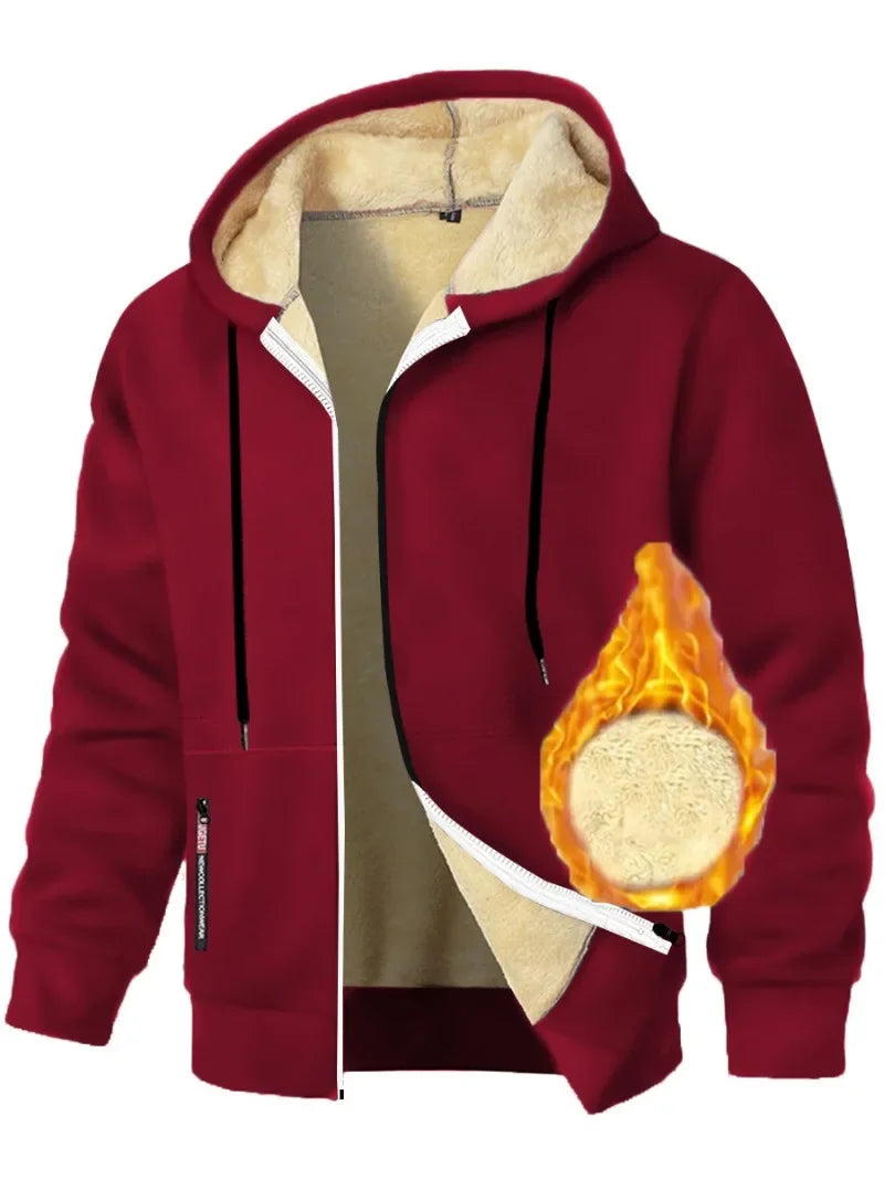 Animal Game Heavyweight Fleece Hooded Jacket
