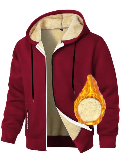 Animal Game Heavyweight Fleece Hooded Jacket